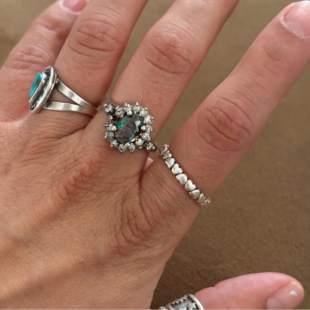 Topaz Sterling silver ring